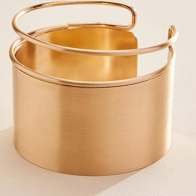 accessory Gold Statement Cuff Bracelet Versona $17.99