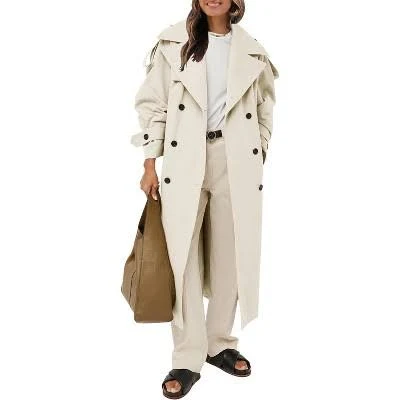 outerwear Imily Bela Classic Oversized Double Breasted Trench Coat Target $80.4