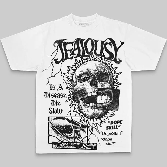 outerwear Jealousy Dopeskill Oversize Graphic T-Shirt DopeSkill Brand $34.99
