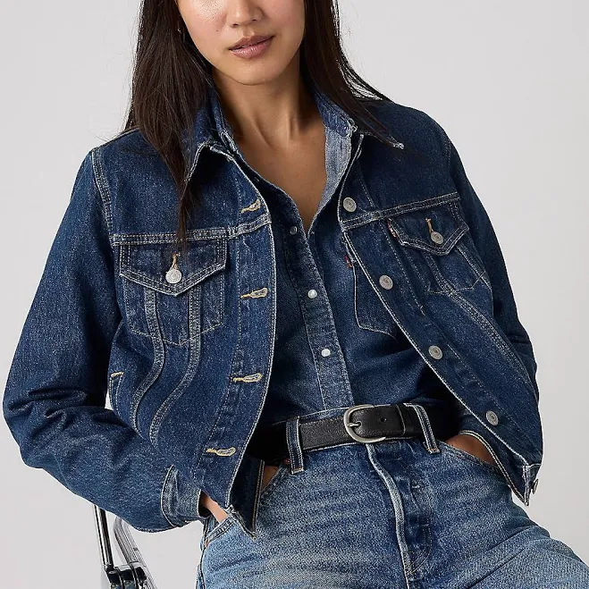 denim jacket Levi's Women's Original Trucker Jacket Levi's $110