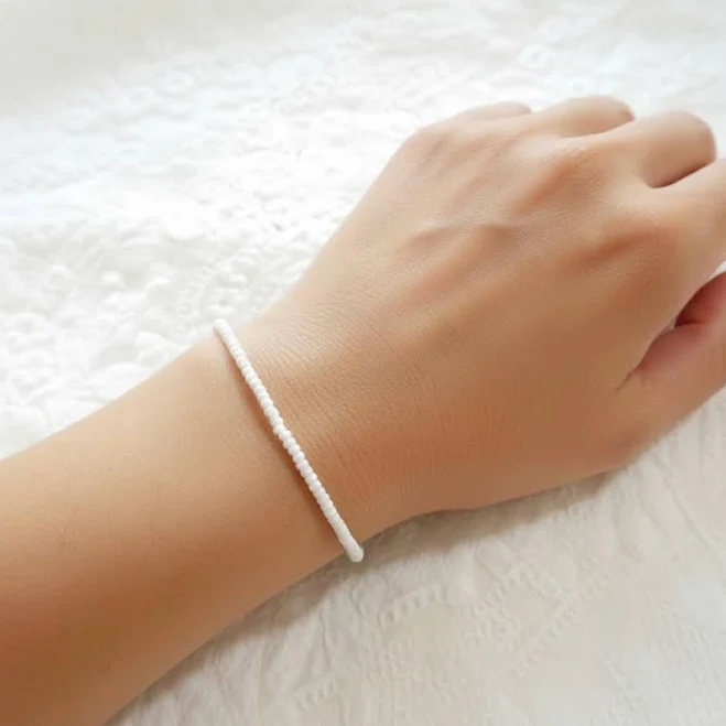 accessory Minimalist Beaded Seed Bead Bracelet Etsy - StephanieMartinCo $20.7