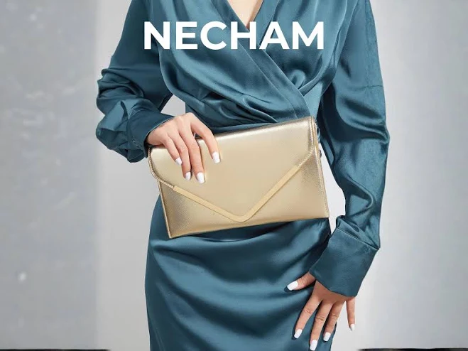 bag Minimalist Metallic Envelope Clutch Bag with Chain Strap Etsy - Seller $49.99
