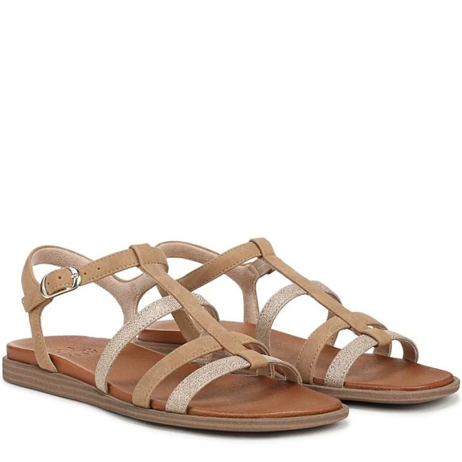 shoes Naturalizer Women's Julia Strappy Sandals Famous Footwear $37.39