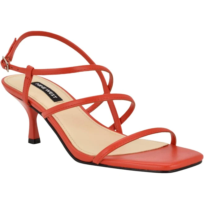 shoes Nine West Women's Hindy Slingback Kitten Heel Sandals Macy's $62.3