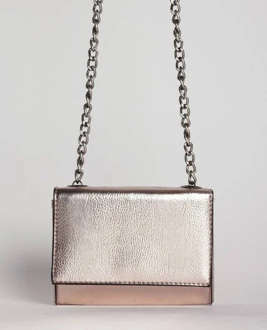 bag Pretty Attitude Metallic Leather Crossbody Bag Pretty Attitude $29.9