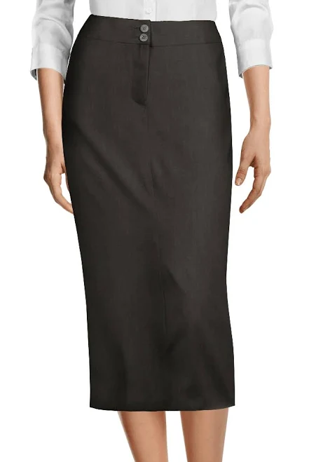 skirt Pure Wool High Waisted Midi Pencil Skirt Sumissura $209