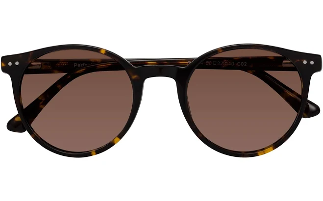 accessory Retro-Vintage Acetate Round Tinted Sunglasses Yesglasses $59