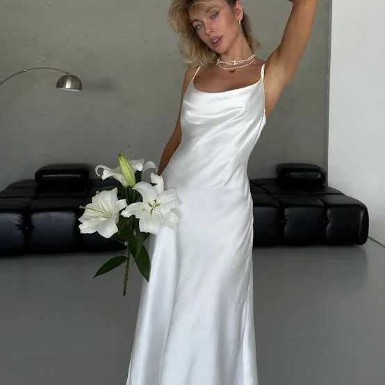 dress Silk Cowl Neck Midi Slip Dress Etsy - GepurDesigns $104.99