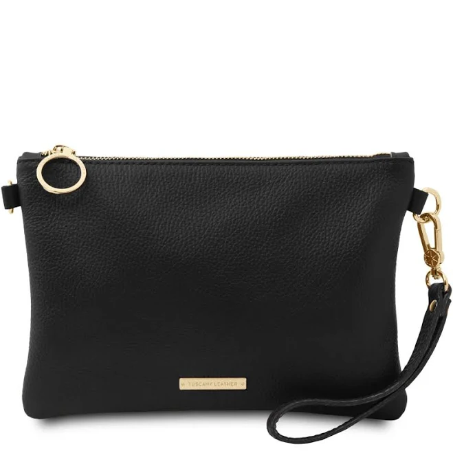 bag Soft Leather Clutch Tuscany Leather $59.8