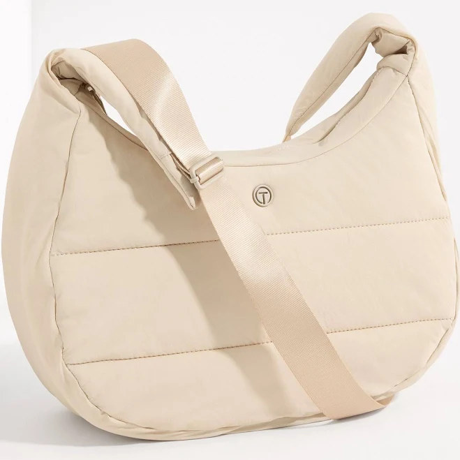 bag T by Talbots Women's Nylon Hobo Crossbody Bag Talbots $83.4