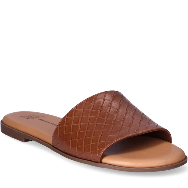 shoes Time and Tru Women's Woven Slide Sandals Walmart $12.98