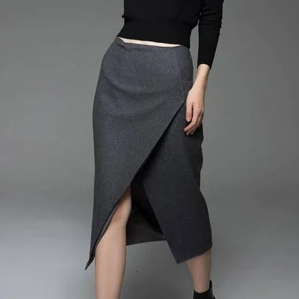 skirt Wool Pencil Skirt Etsy - Ylistyle $63.2