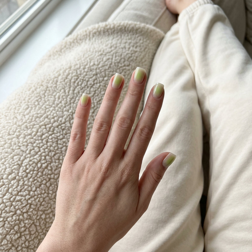 Lime Aura Glow Square Nails 2026: Fresh & Fun Lime Aura Glow Square Nails 2026: Playful lime green aura for fresh summer vibes.