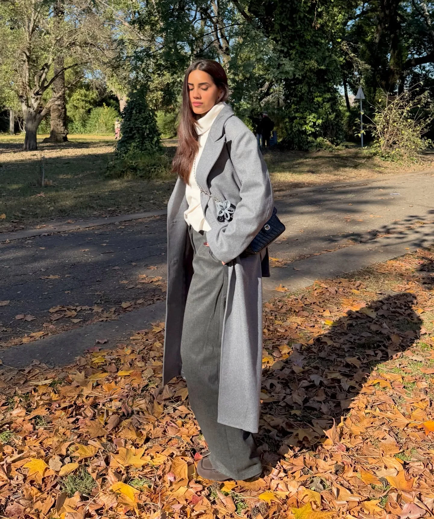 simple fall outfits 2026 Monochrome Gray Layers For Elevated Autumn Elegance
