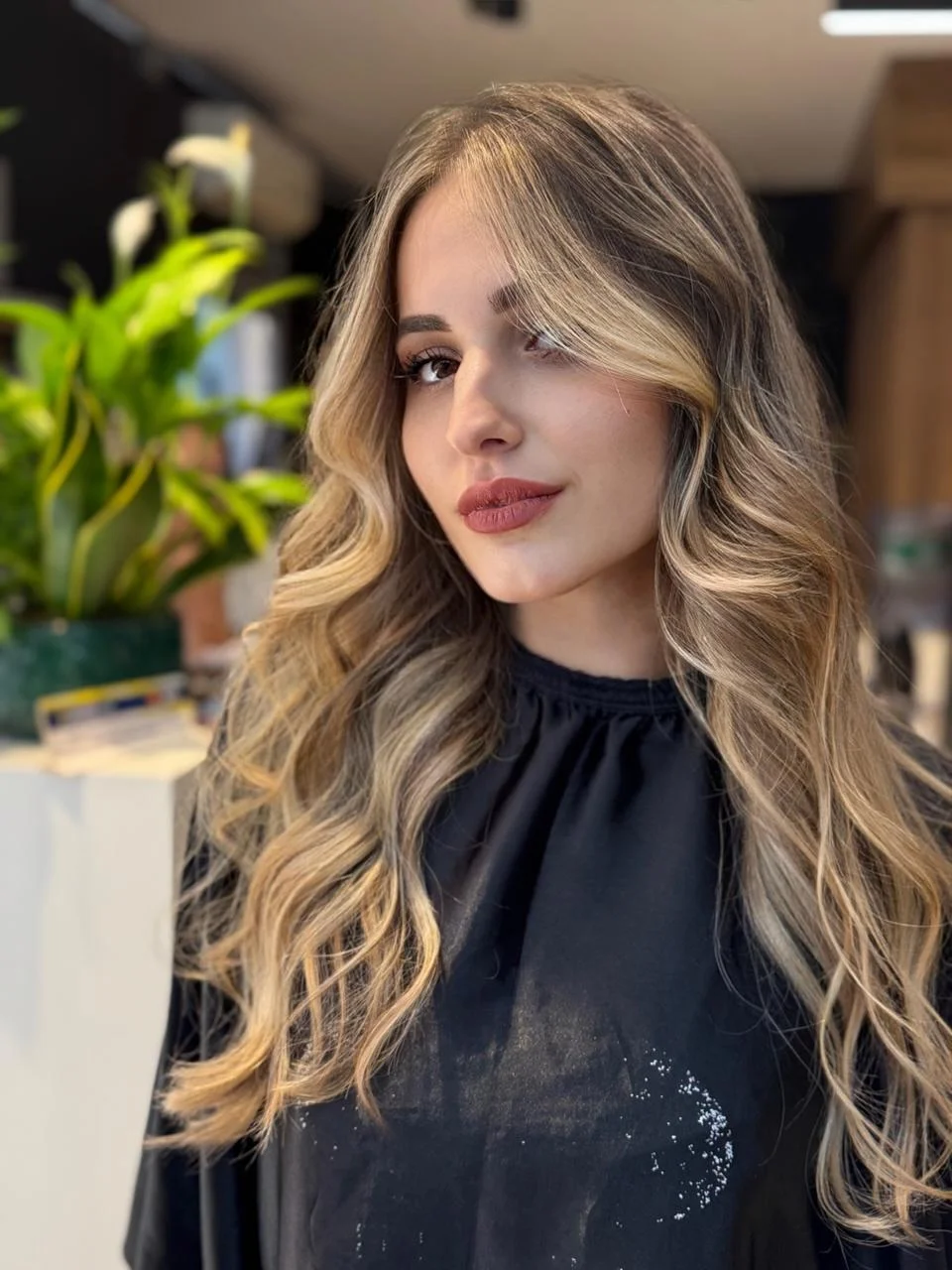 beige blond hair color Soft Beige Blonde With Face-Framing Brightness