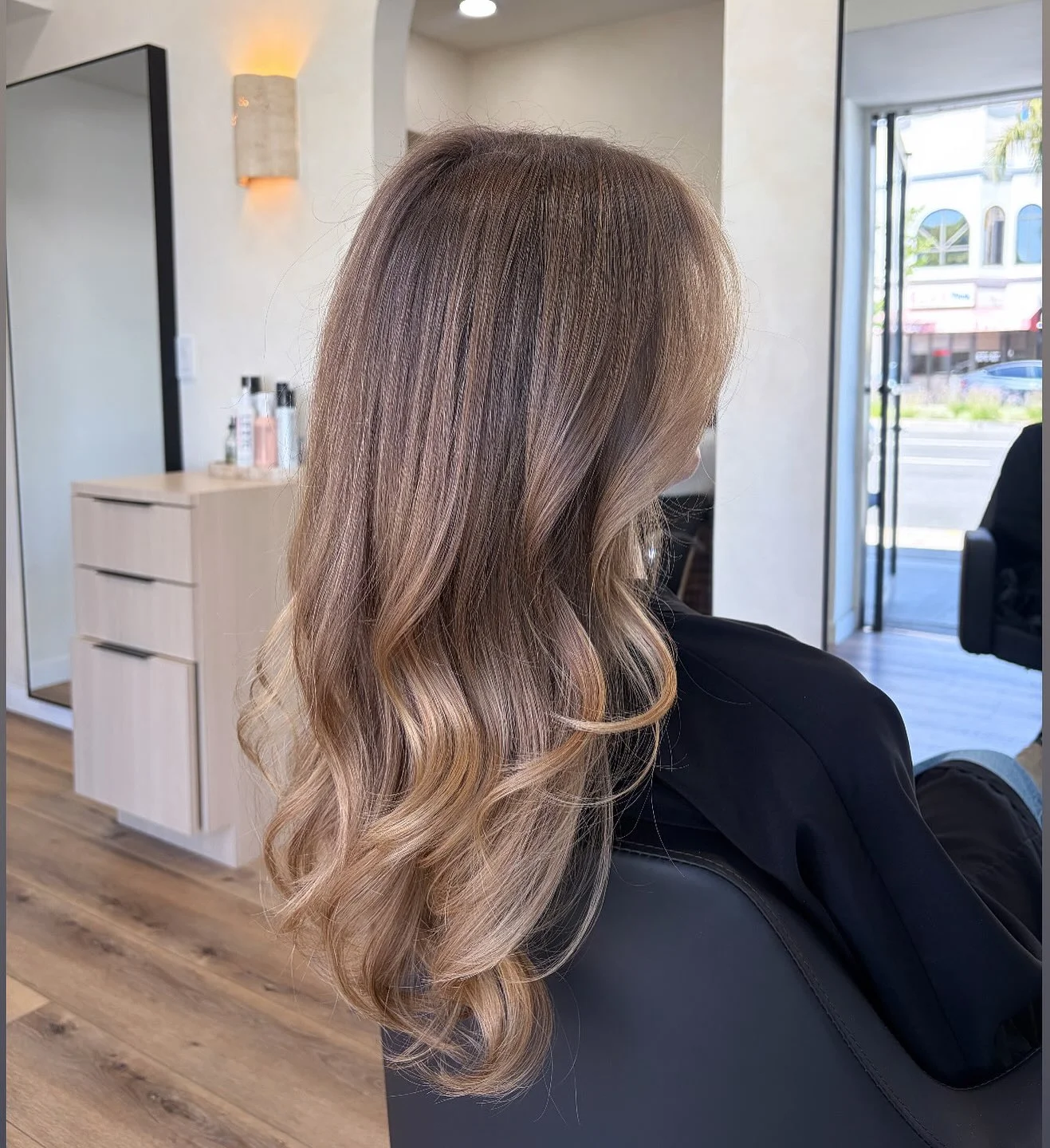 fall hair color ideas 2026 Soft Mushroom Bronde With Melted Blonde Ends