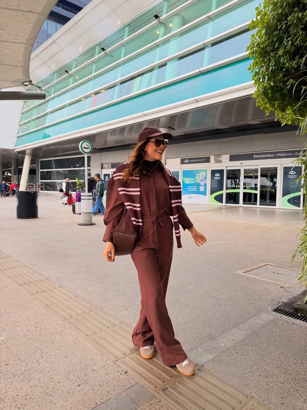 comfy fall outfits 2026 Chocolate Monochrome Layers For Stylish Travel Days