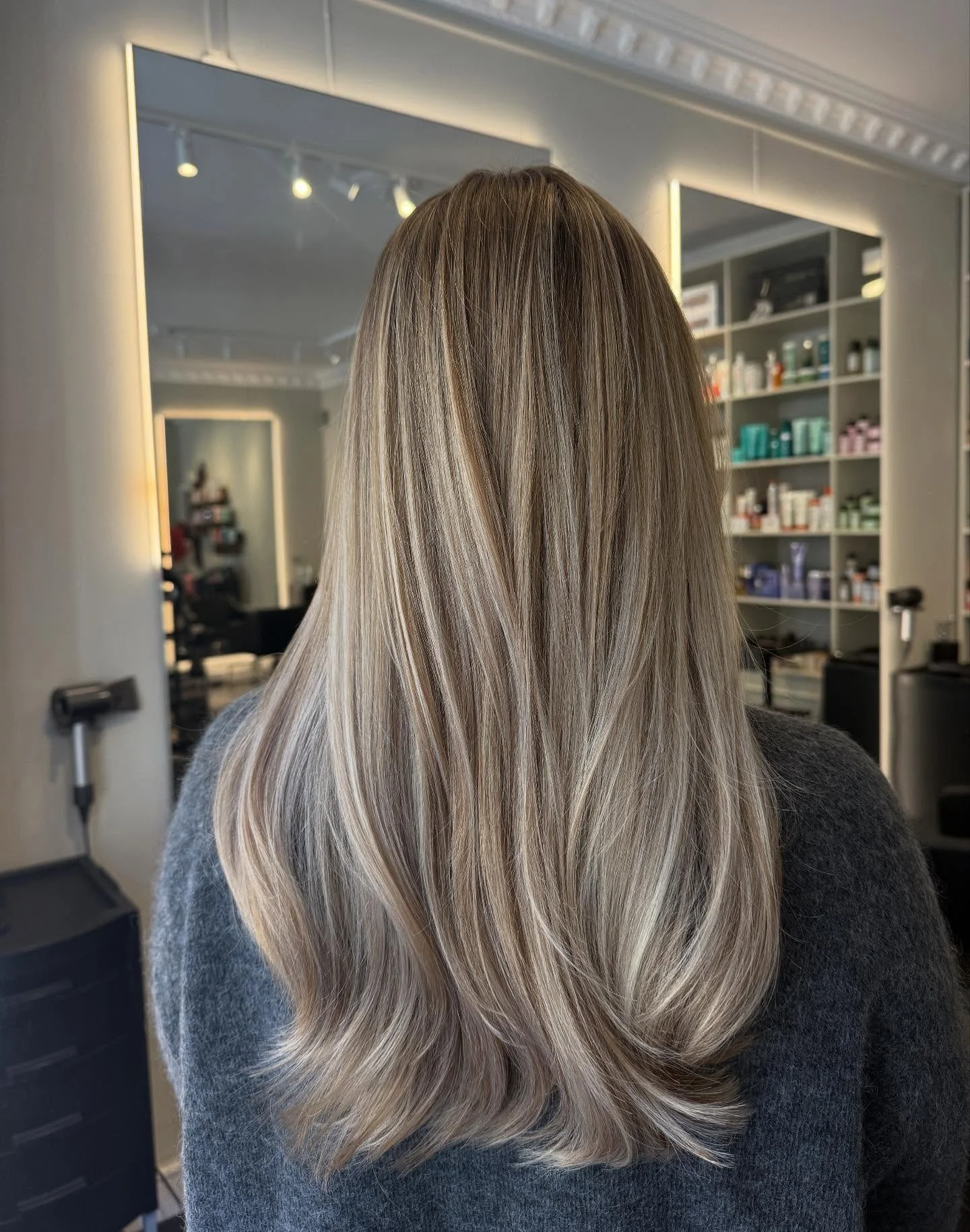 dirty blonde hair color Cool Toned Dirty Blonde With Seamless Layers