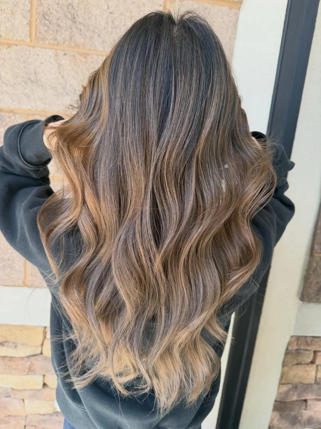 full head babylights blonde on brown hair Natural Beige Babylights With A Lived-In Finish