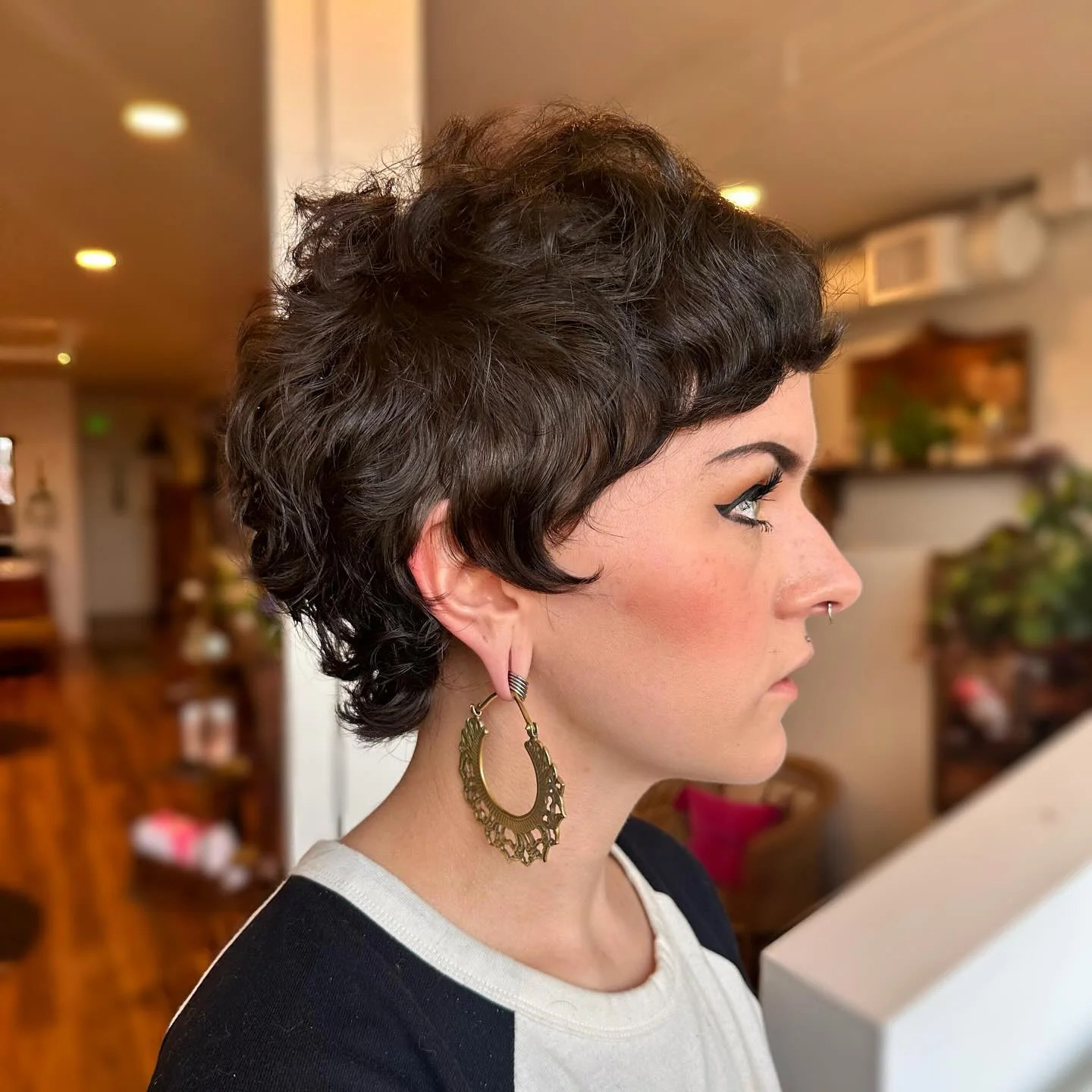 bixie haircut Edgy Pixie Inspired Bixie With Defined Waves