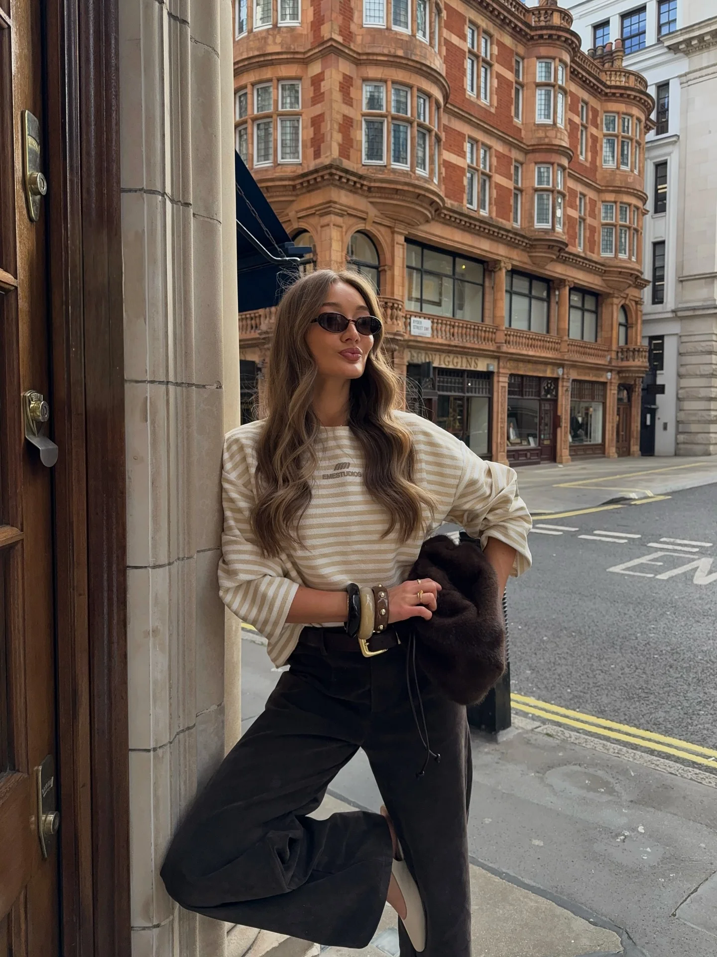 september fashion trends 2026 Relaxed Breton Stripes With London City Elegance