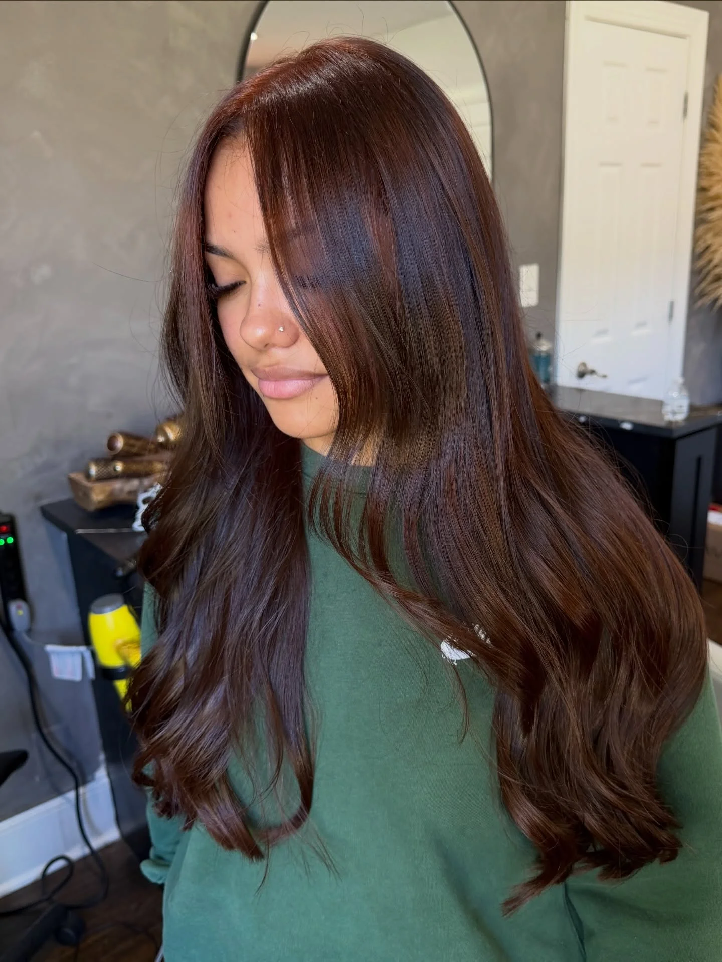 chestnut brown hair color Rich Espresso Chestnut For Deep Brunette Lovers