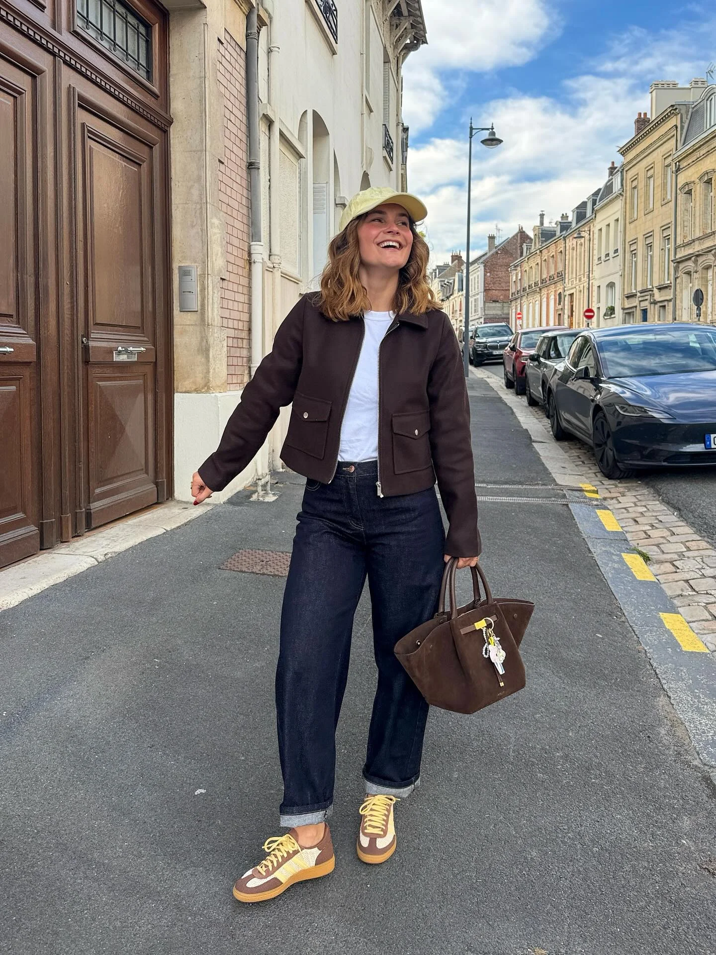 september outfits ideas 2026 Sporty Brown Layers With Modern Weekend Energy