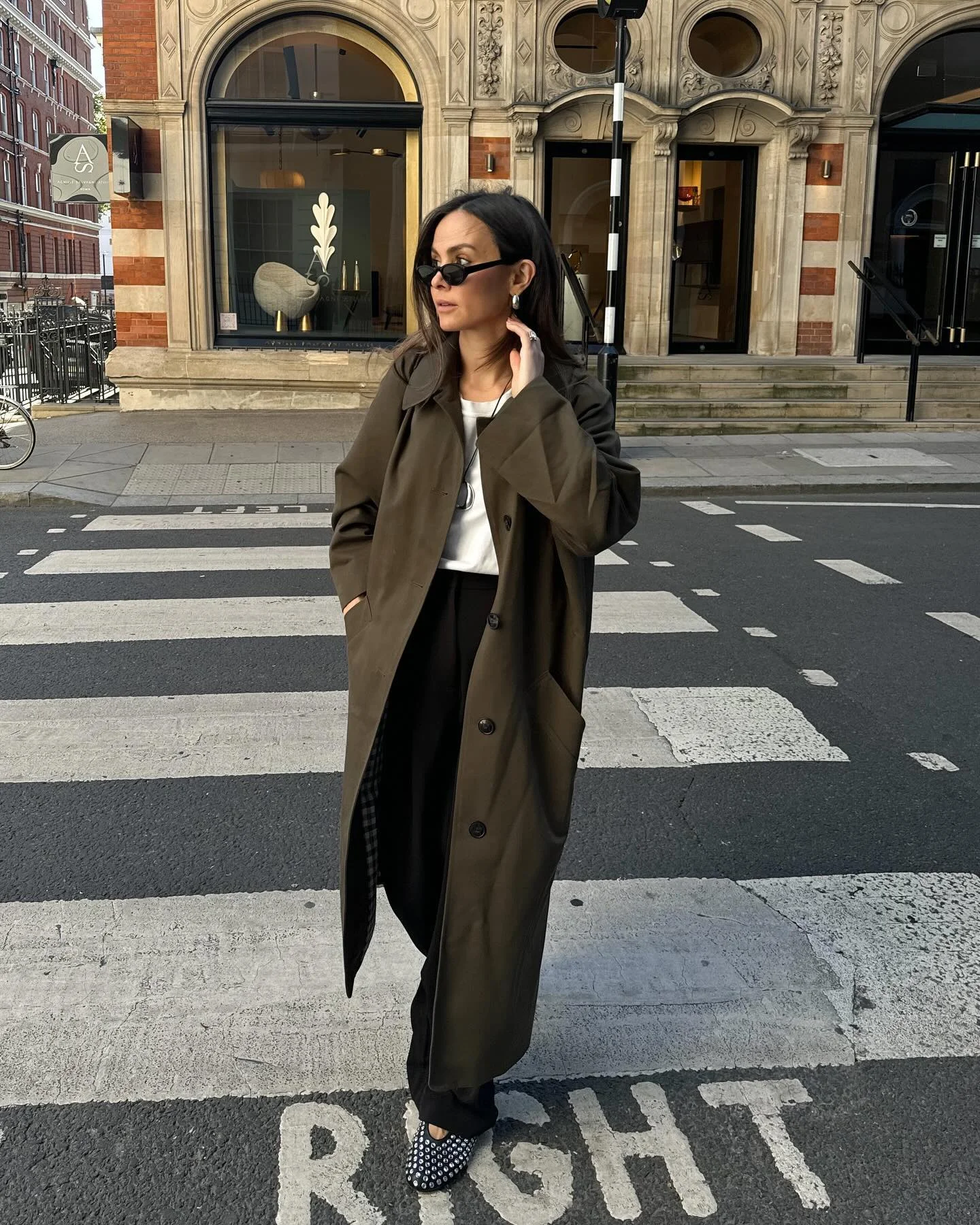 trench coat fall outfits 2026 Dark Olive Trench For Modern Minimalist Style