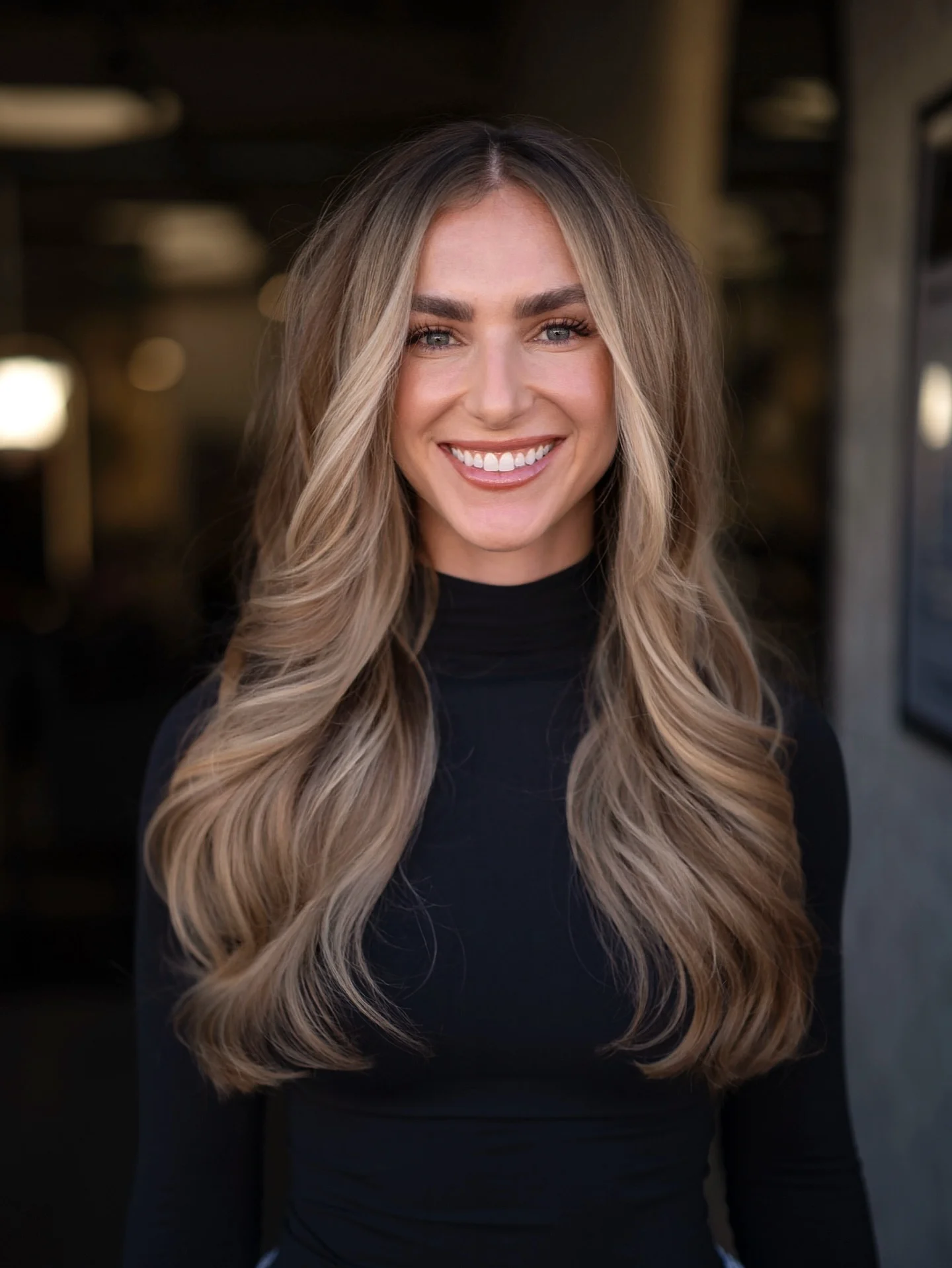 hair lowlights: color ideas and inspiration Soft Mushroom Blonde With Dimensional Lowlights