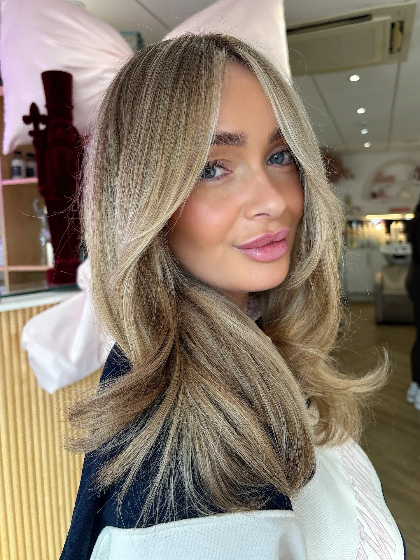 dirty blonde hair color Bright Face-Framing Dirty Blonde Blend