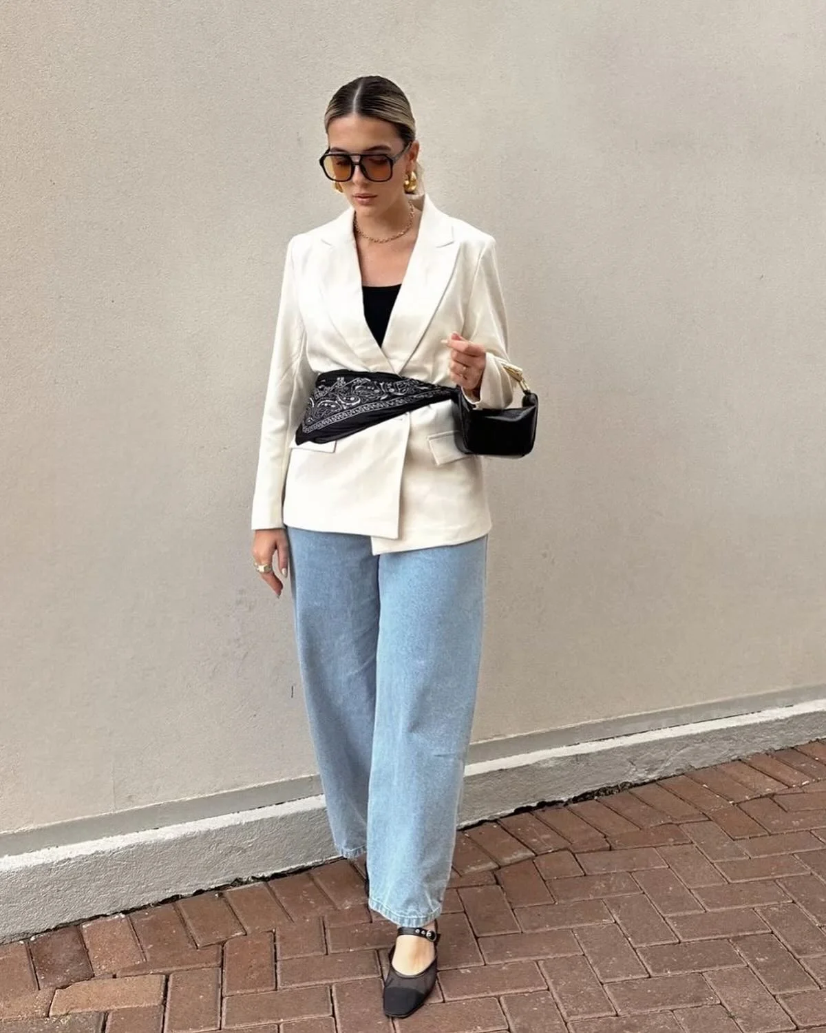 fall fashion outfits 2026 Modern Business Casual With Wide-Leg Denim