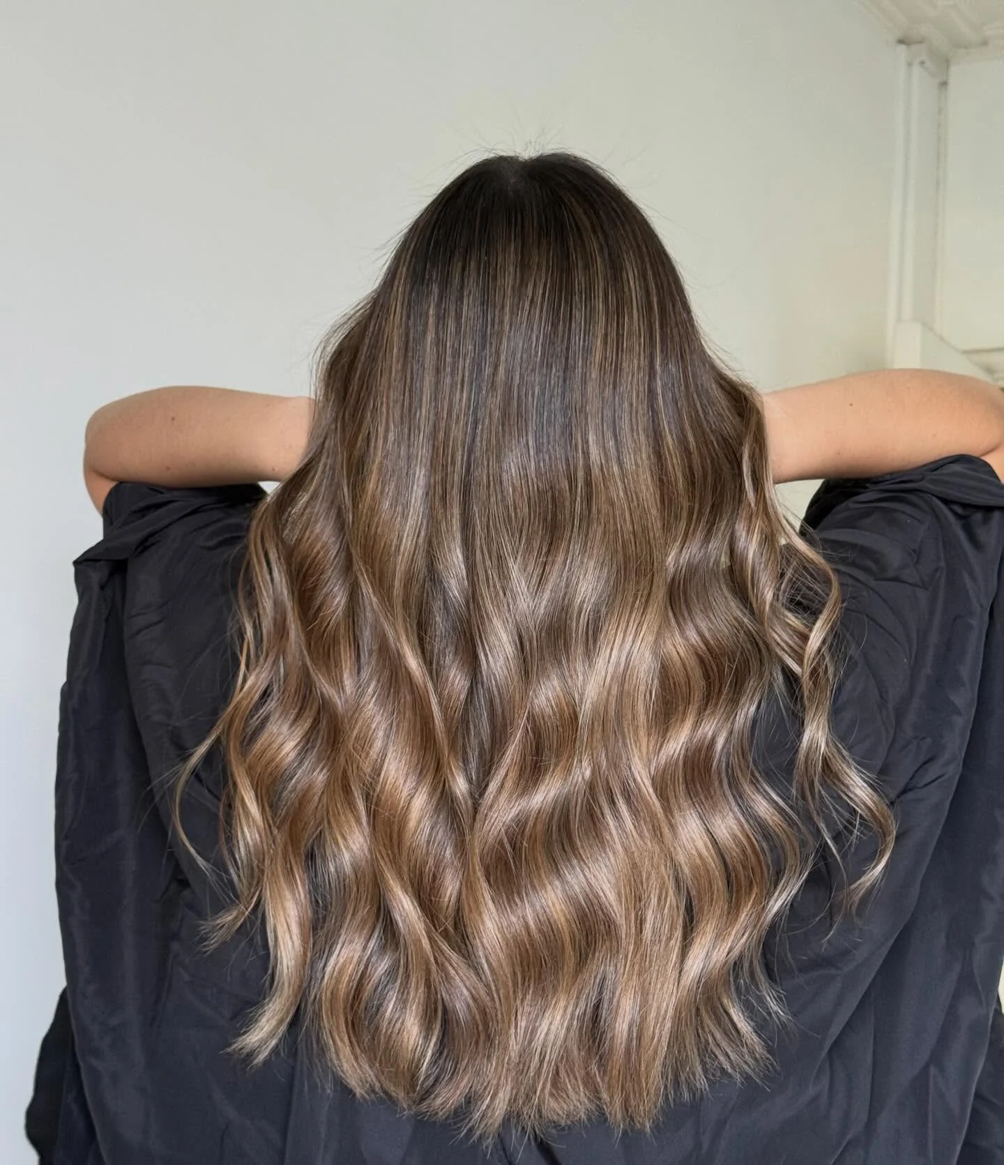 full head babylights blonde on brown hair Dimensional Beige Blonde Babylights With Silky Texture