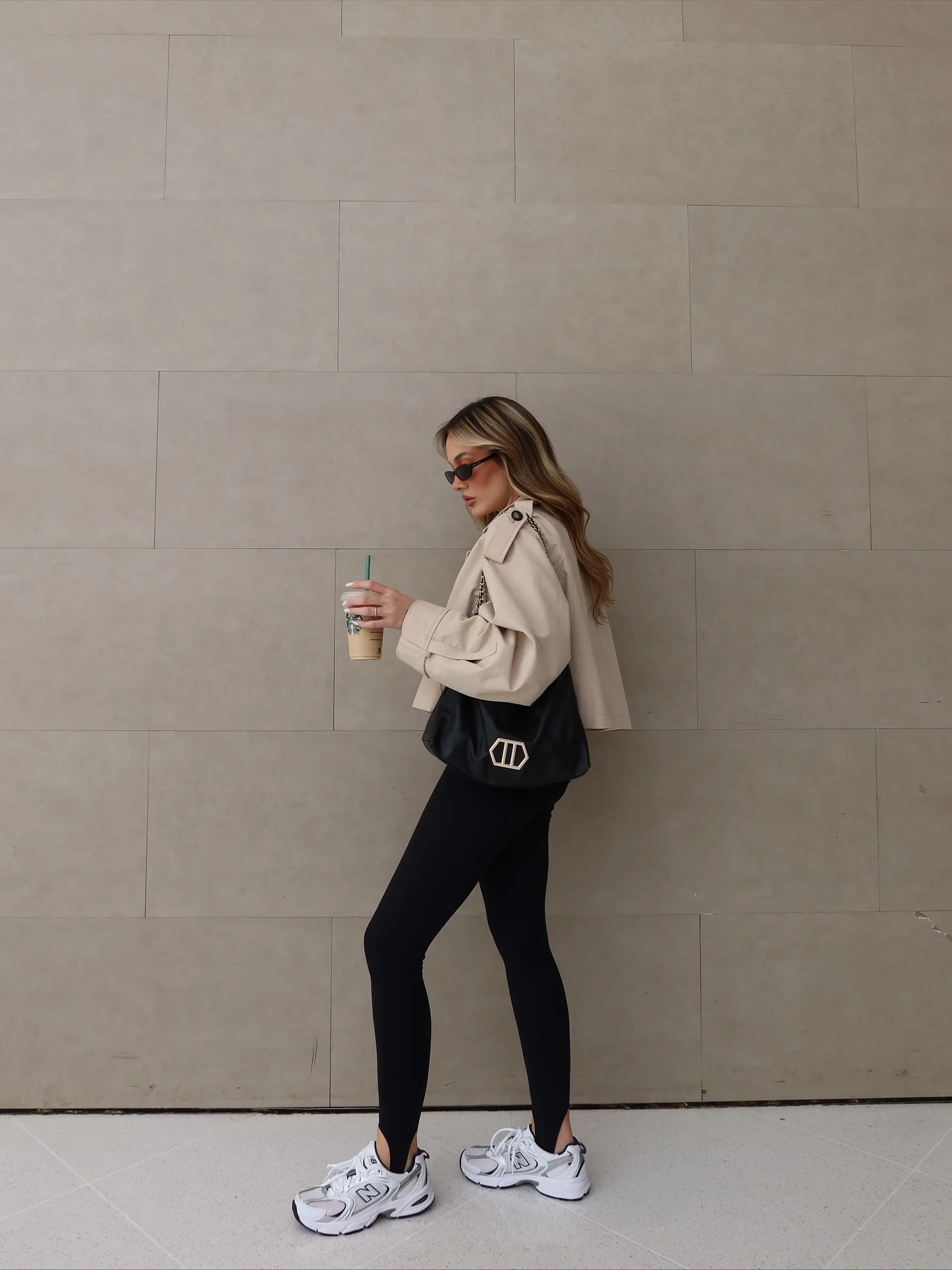comfy fall outfits 2026 Leggings And A Cropped Jacket For Busy Everyday Moments