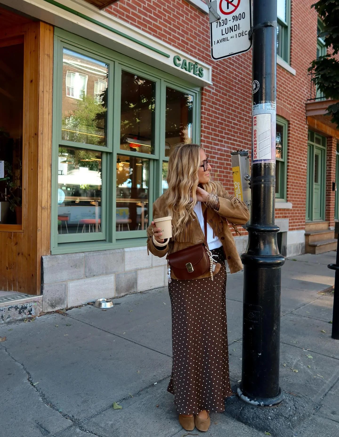 september fashion trends 2026 Chocolate Polka Dots And Suede Texture For Early Fall