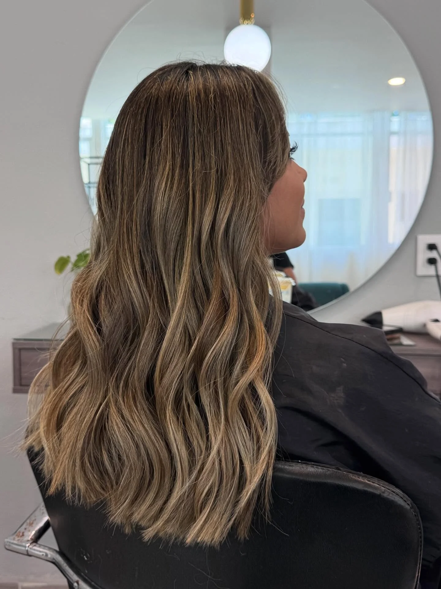 full head babylights blonde on brown hair Cool Beige Babylights For Naturally Soft Movement