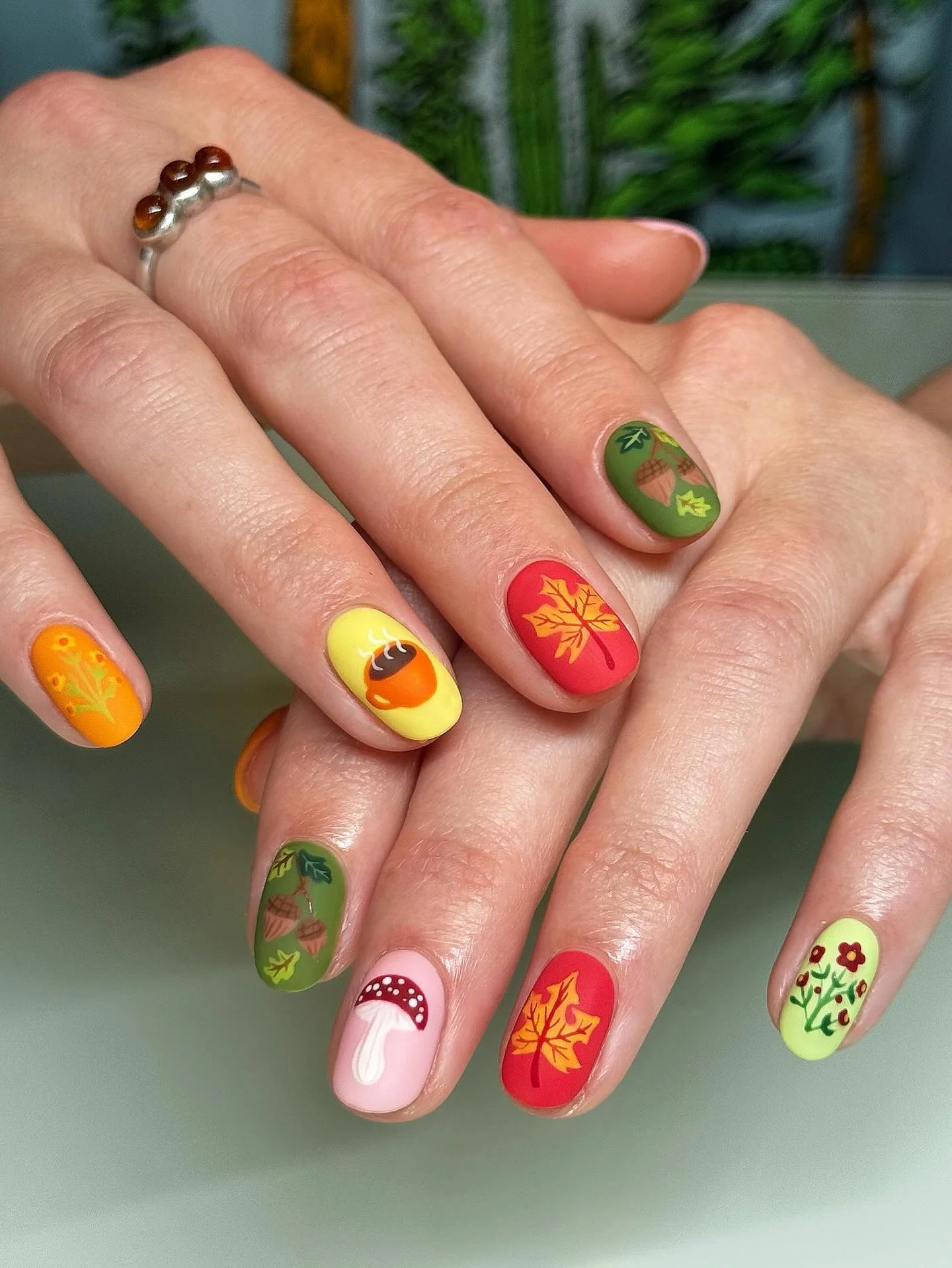 september nail art ideas 2026 Playful Harvest Icons For Bright September Days