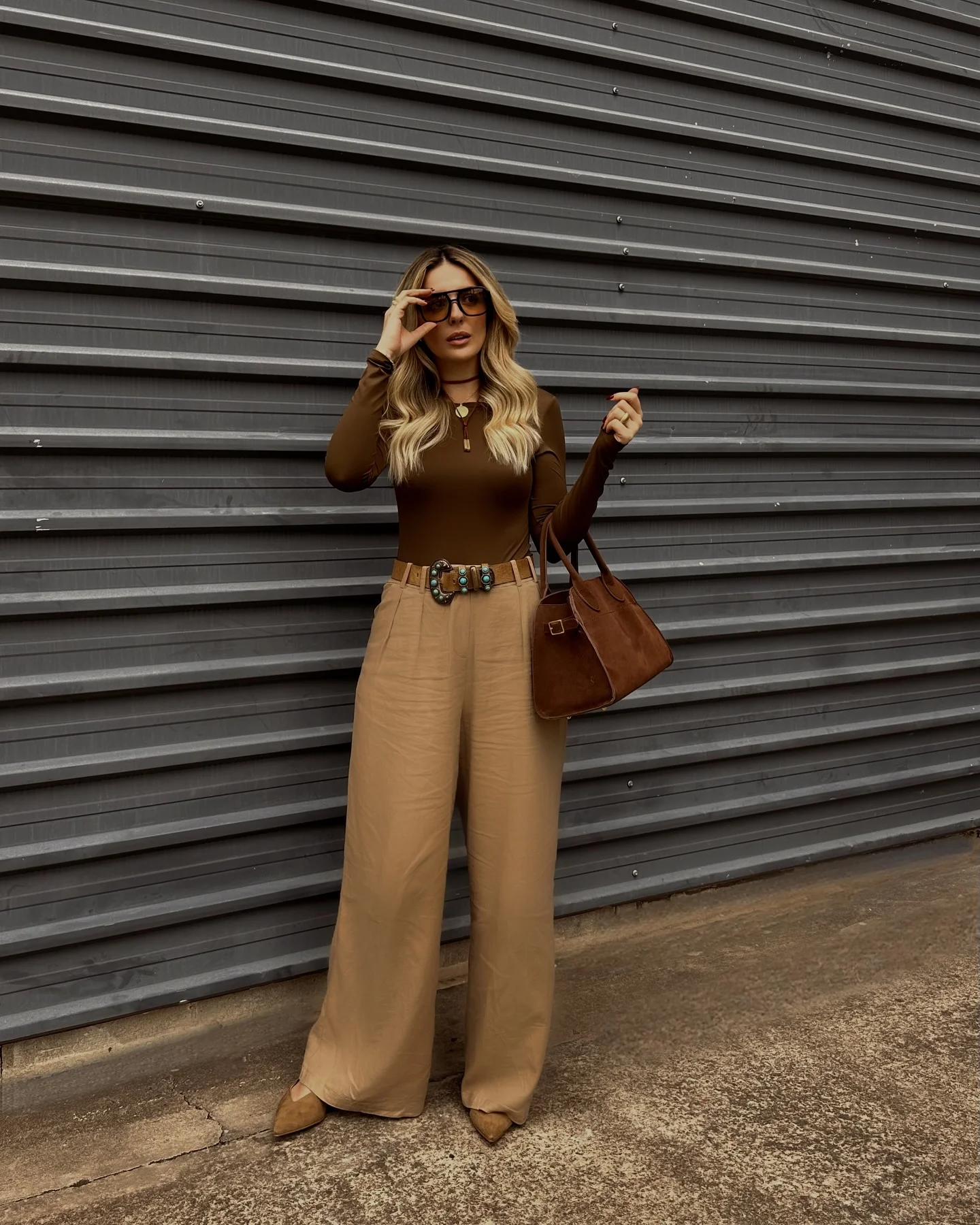 early fall outfits 2026 Warm Neutral Tones That Elevate Everyday Wide-Leg Pants