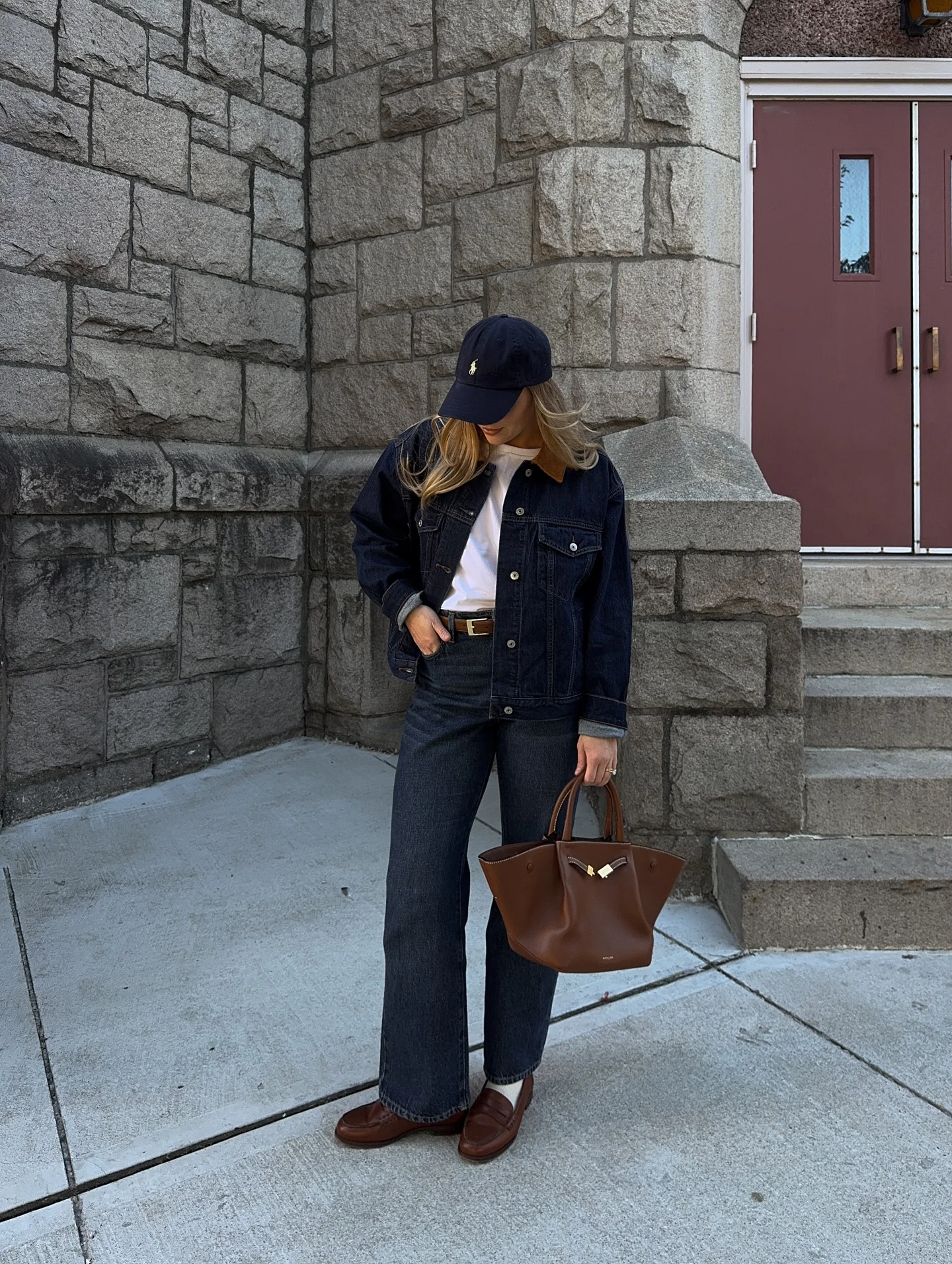 september outfits ideas 2026 Dark Denim Layers That Always Feel Like September