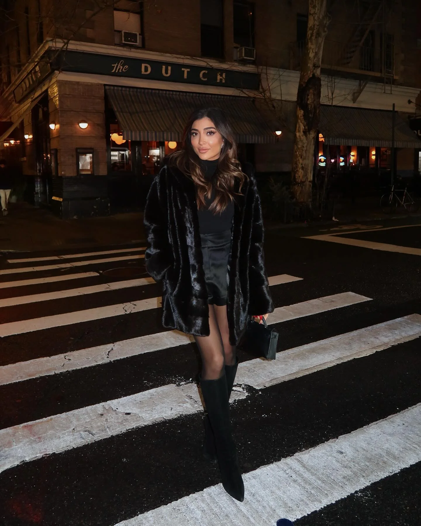 glamorous fall outfits 2026 Monochrome Black For Effortless Night Out Style