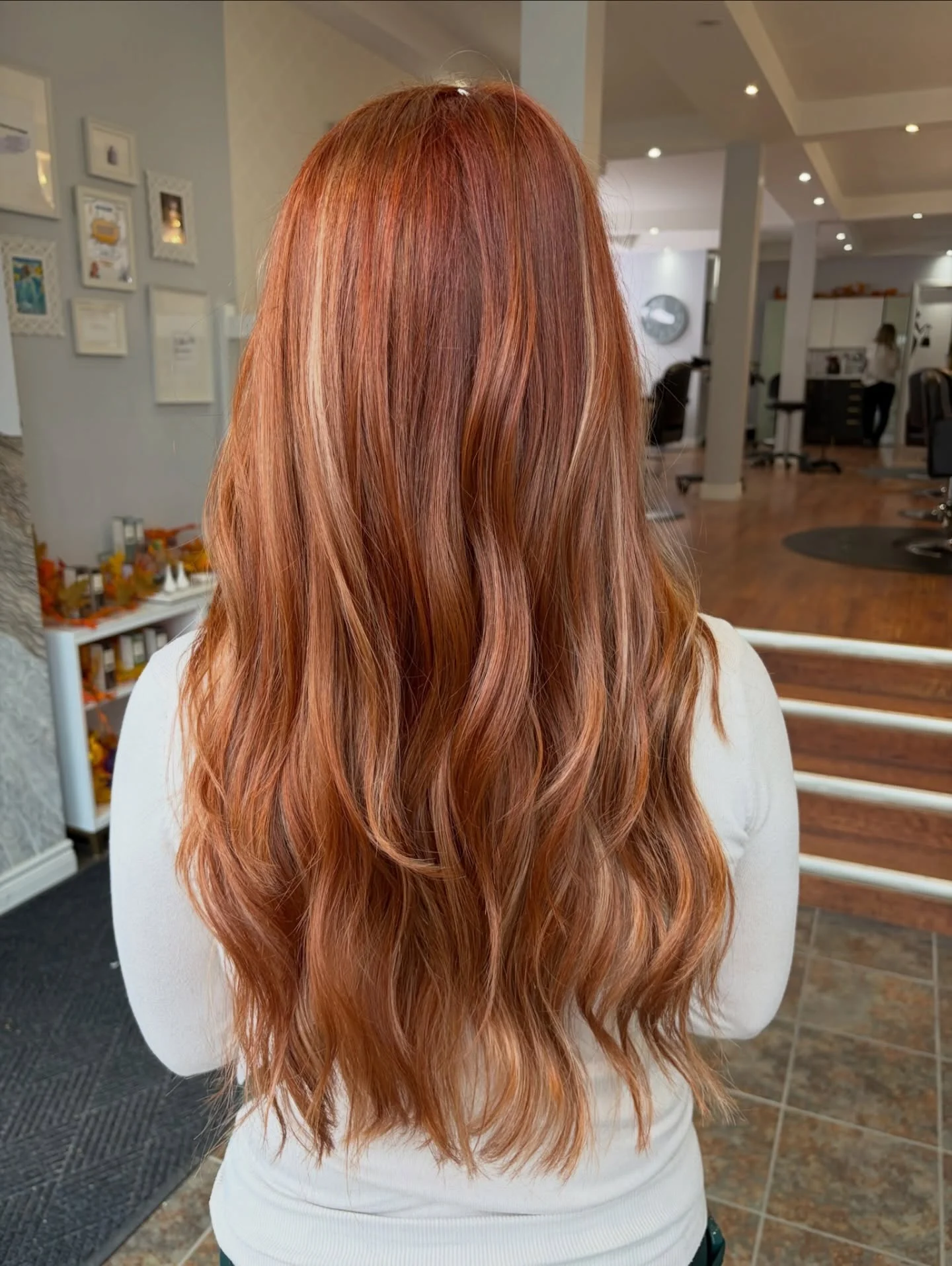 fall hair color ideas 2026 Soft Copper Melt With Natural Warmth