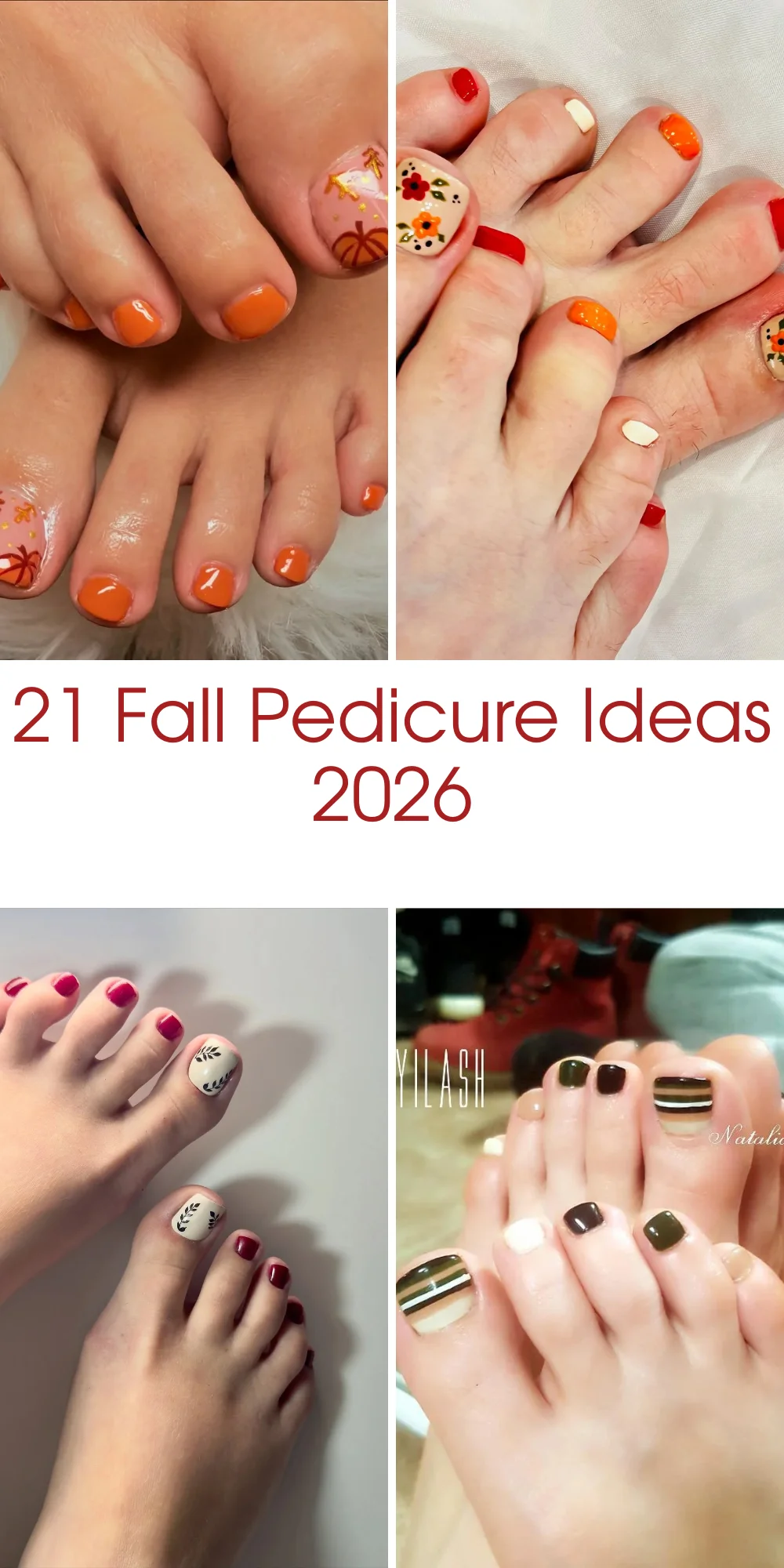 21 Fall Pedicure Ideas 2026: Trendy Toes Designs You'll Want This Autumn