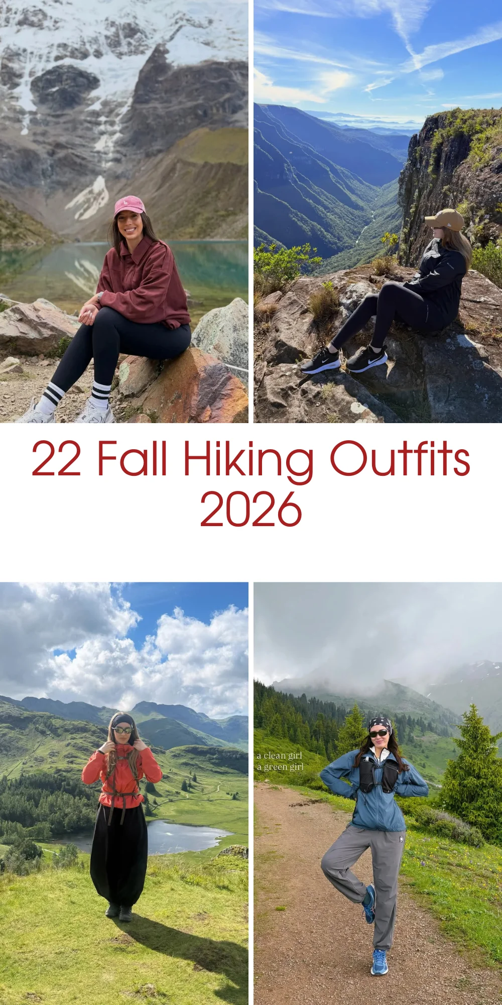 21 Fall Hiking Outfits 2026: Stylish Trail Looks Every Woman Will Want to Copy