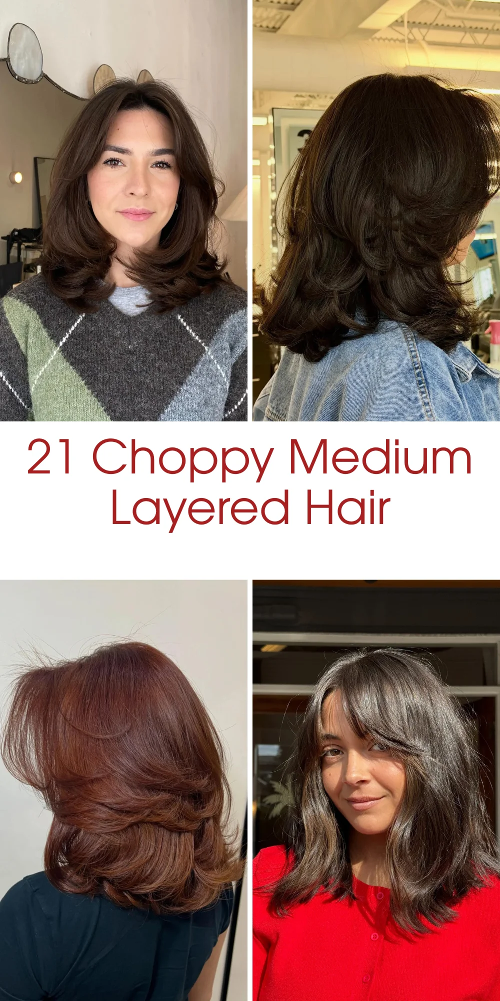 21 Choppy Medium Layered Hair: Chic Haircuts That Add Volume, Texture and Movement in 2026