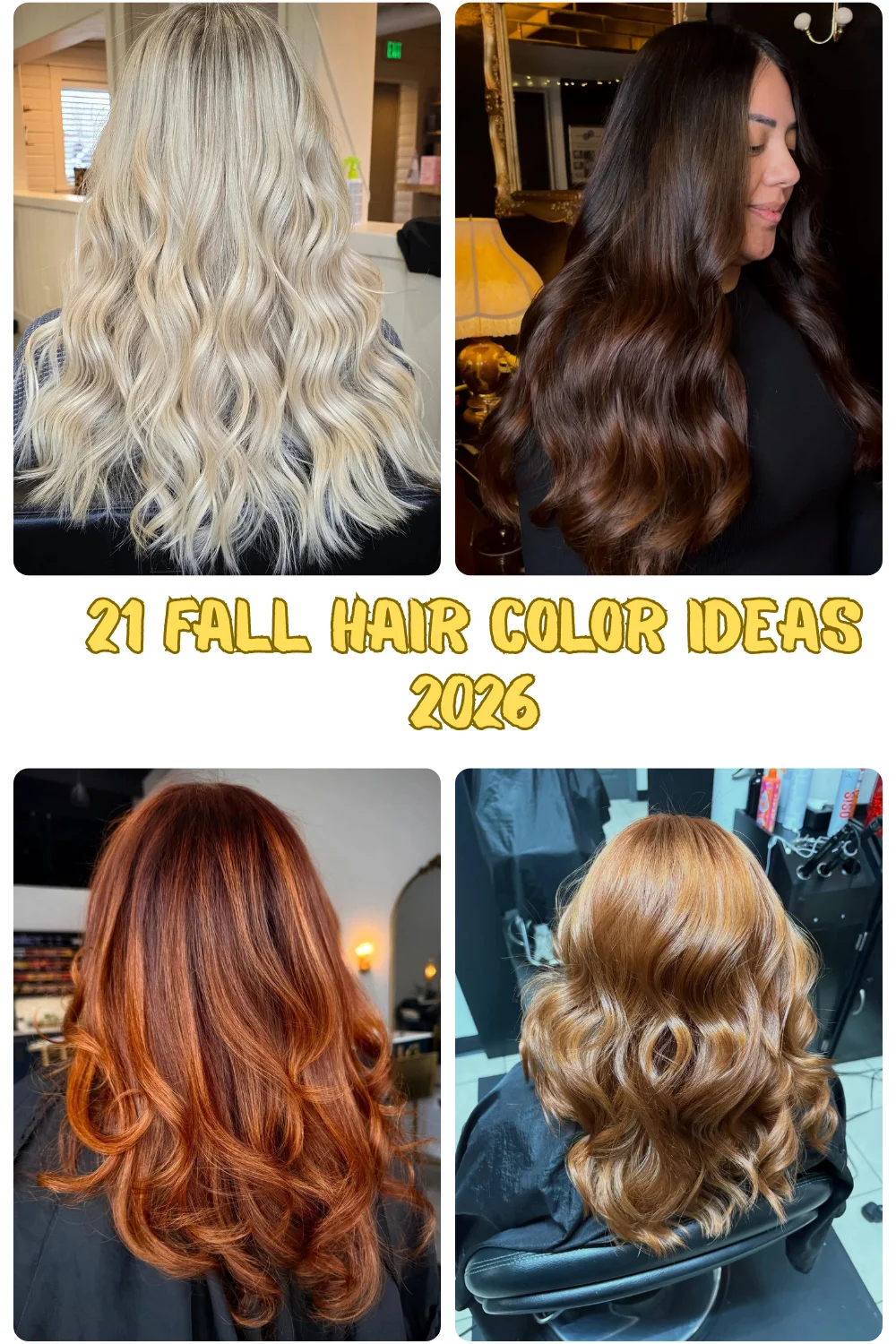 21 Fall Hair Color Ideas 2026: Gorgeous Shades You'll Want to Save for Your Next Salon Visit