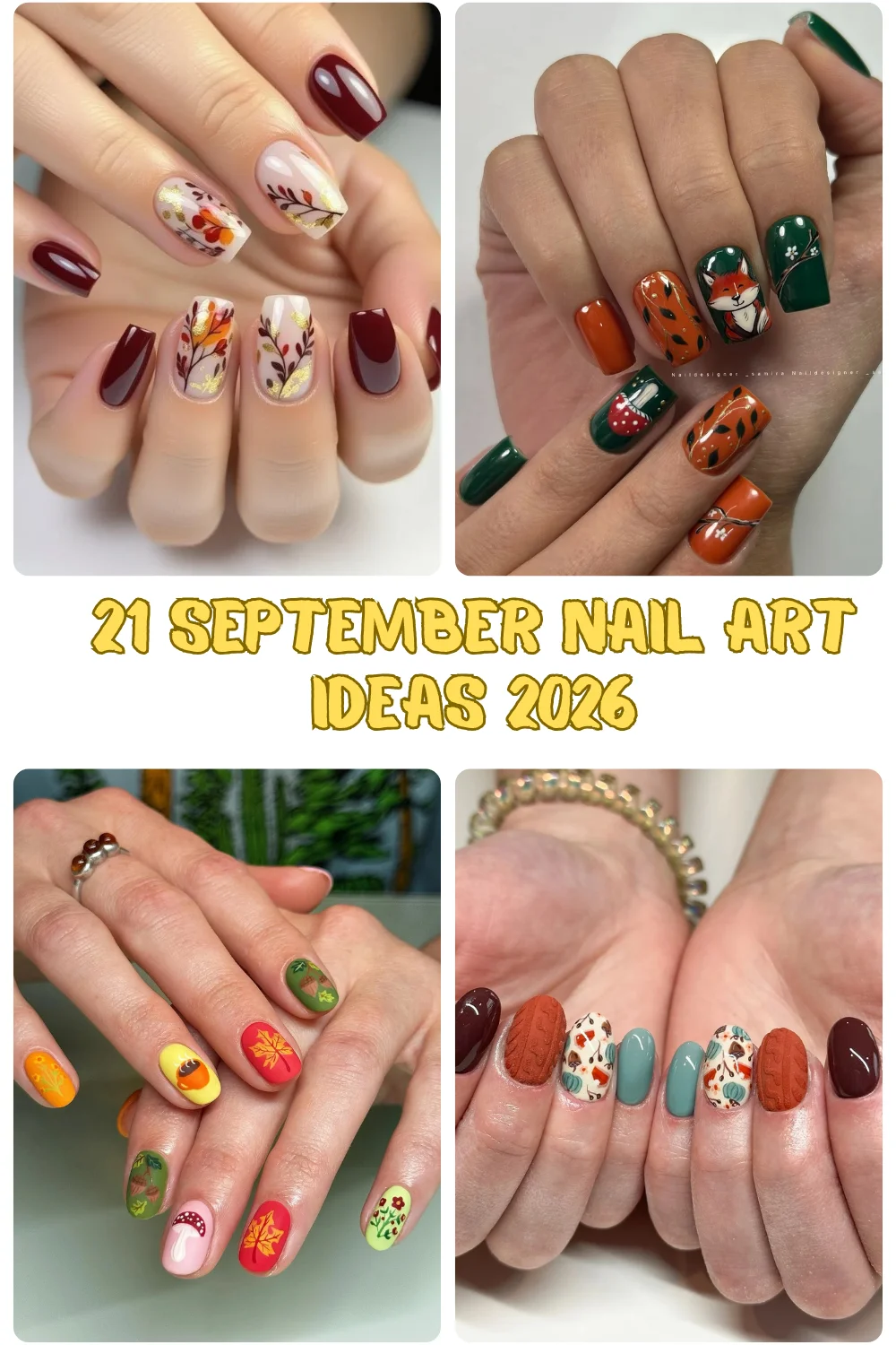 21 September Nail Art Ideas 2026: Chic Fall Manicure Designs You'll Want to Copy