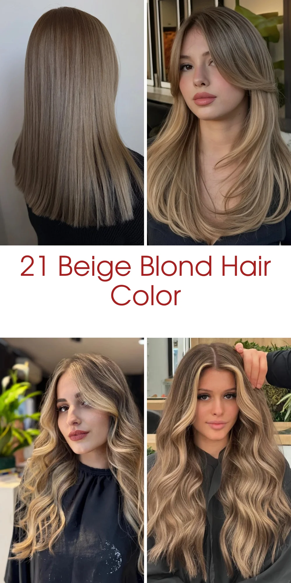 21 Beige Blond Hair Color: Gorgeous Ideas For A Soft, Expensive-Looking Blonde In 2026