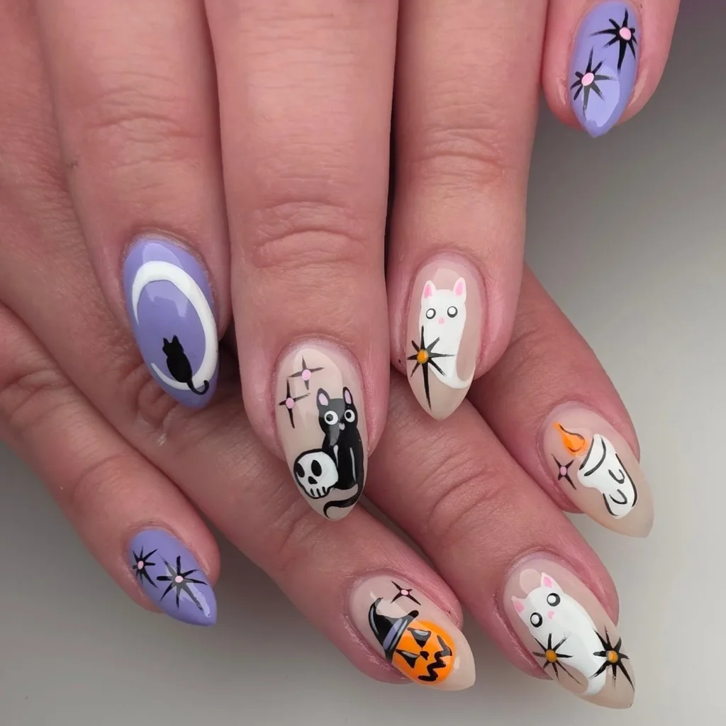 21 Halloween Nail Art 2026: Cute, Easy And Spooky Designs