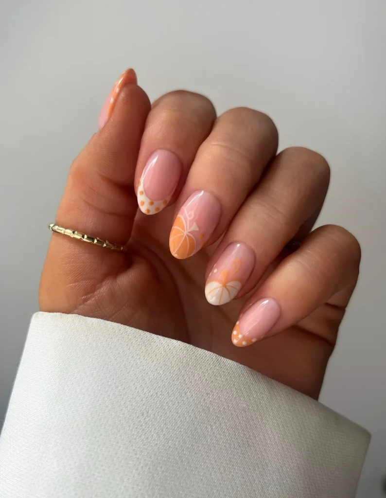 21 Fall Nails With Pumpkins 2026: Cute Autumn Pumpkin Nail Ideas