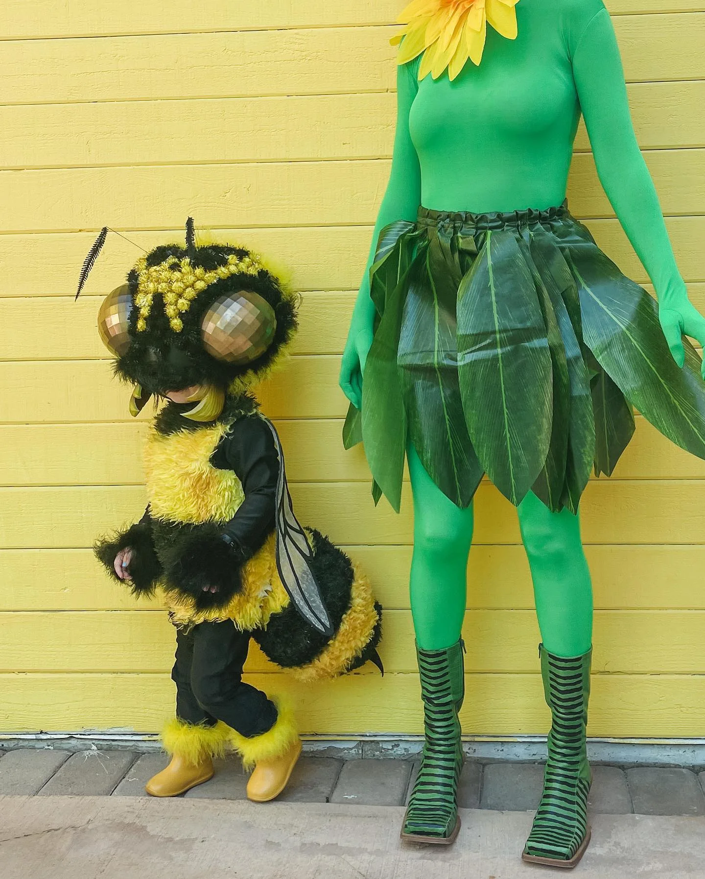 halloween costume for kids 2026 Garden Bee And Bright Green Fairy