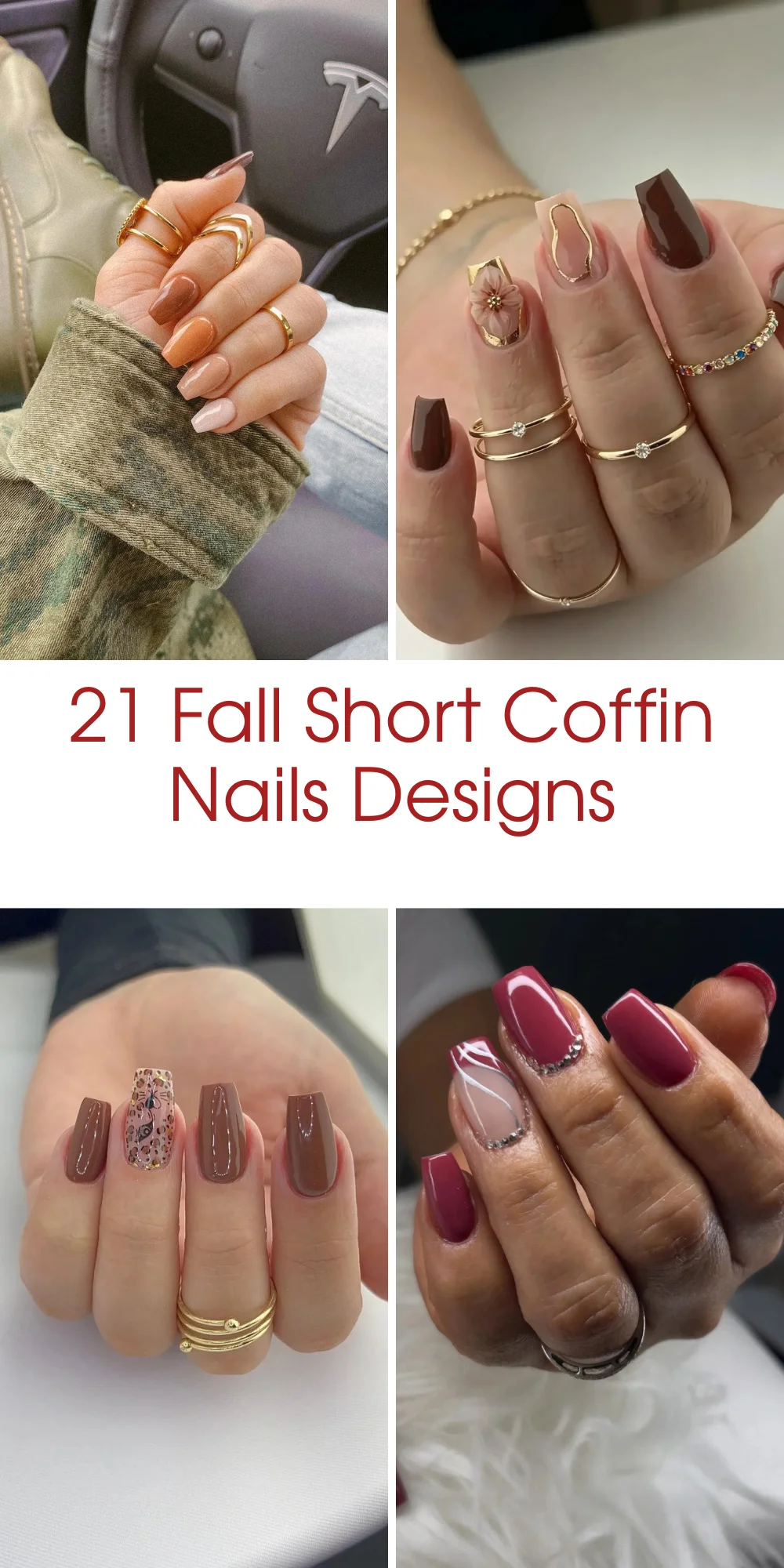 21 Fall Short Coffin Nails Designs 2026: Chic Ideas For The Season